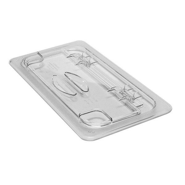 Cambro - Fliplid Food Pan Cover, 1/3 Size, Hinged, Polycarbonate, Clear, NSF